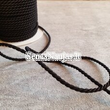 Decorative cord, black color