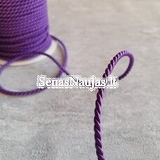 Decorative cord, violet color