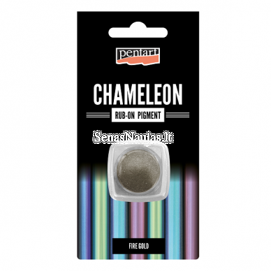Įtrinamas chameleoninis pigmentas (ugninis auksas) 1