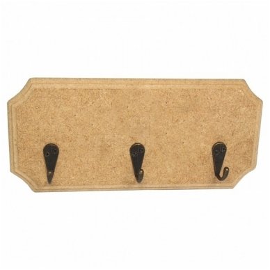 Clothes hook from MDF