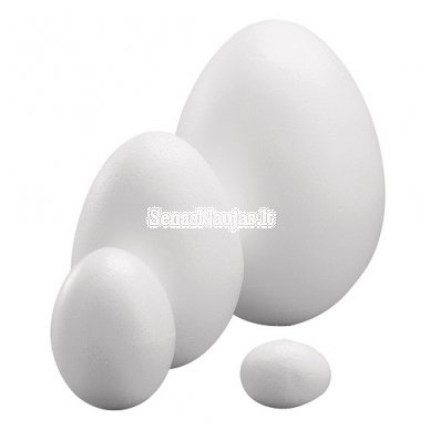 Polyfoam egg, 1 piece