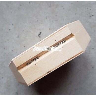 Medinė rombo formos dėžutė (midi), 1 vnt. 2