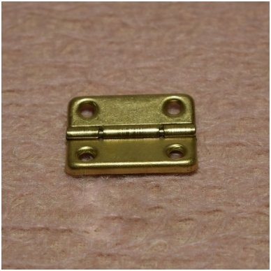 Metal hinge without screws, 1 piece