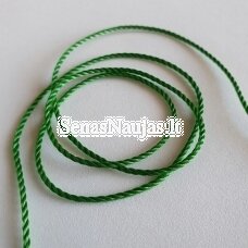 Plona sintetinė virvutė, žalia spalva