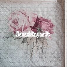 Popierinė servetėlė dekupažui ROŽĖS, (¼ foto)