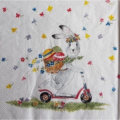Paper napkin EASTER RIDE, 1 piece 1