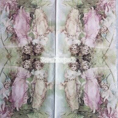 Paper napkin for decoupage ANGELS 1