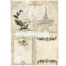 Rice paper for decoupage EIFFEL TOWER