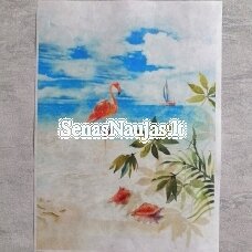 Rice paper for decoupage, scrapbooking BEACH