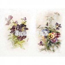 Rice paper PANSY, 1 piece