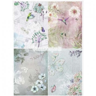 Rice paper for decoupage