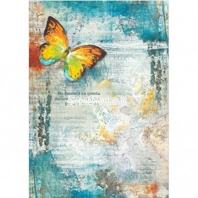 Rice paper for decoupage BUTTERFLY