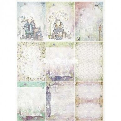 Rice paper for decoupage, scrapbooking CHILDREN