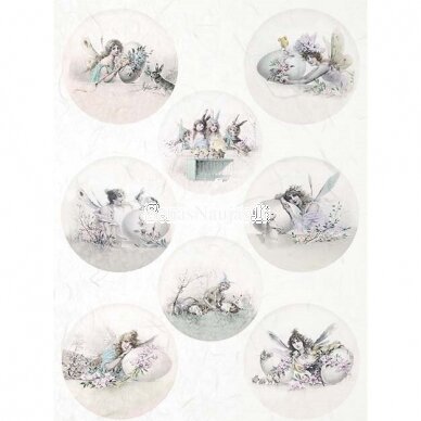 Rice paper for decoupage, scrapbooking EASTER