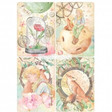 Rice paper for decoupage THE LITTLE PRINCE CARDS
