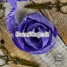 Old-style satin ribbon (alpine violet color)
