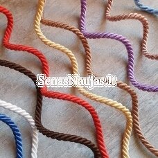 Thick decorative cord, red color