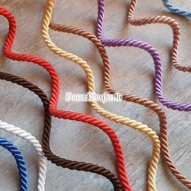 Thick decorative cord, red color  1