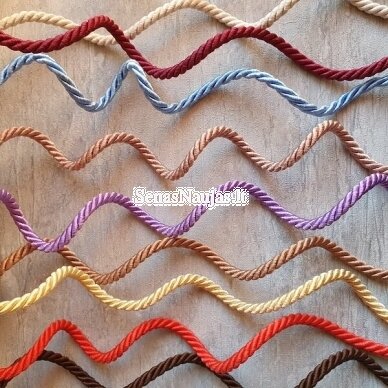 Thick decorative cord, red color  2