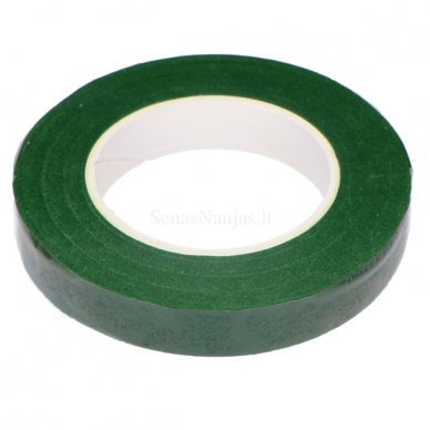 Žalia floristinė popierinė juostelė